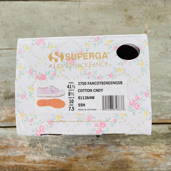 ♥️ LoveShackFancy ♥️ Superga Pastel Multi Sneakers - Picture 13 of 13